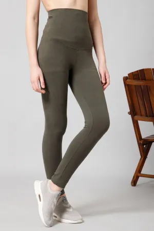 247 Zactive™ Avocado High Waisted Maternity Leggings