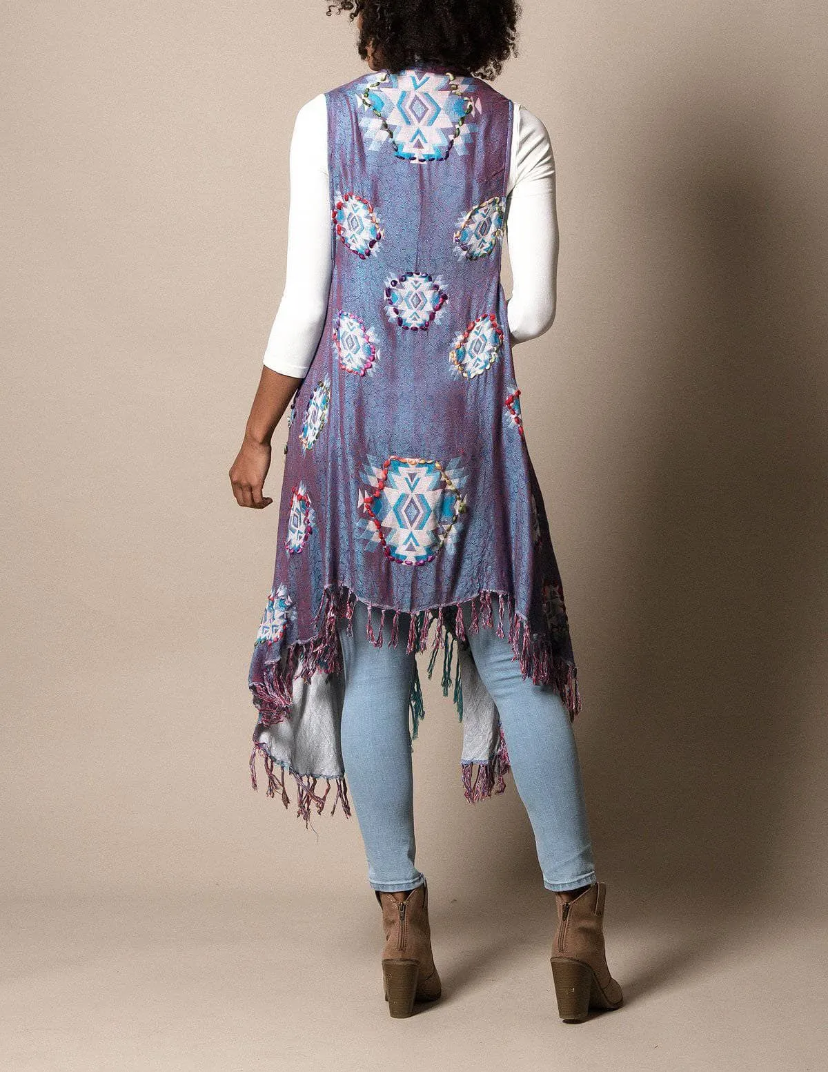 3-in-1 Jaipur Wrap - Lavender Blue