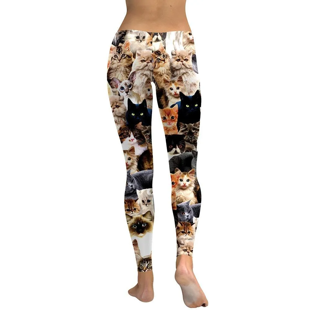 3D Cat Leggings