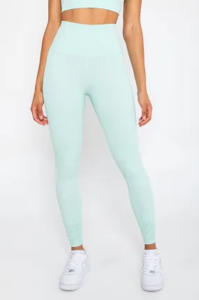 Active Leggings - Pastel Mint