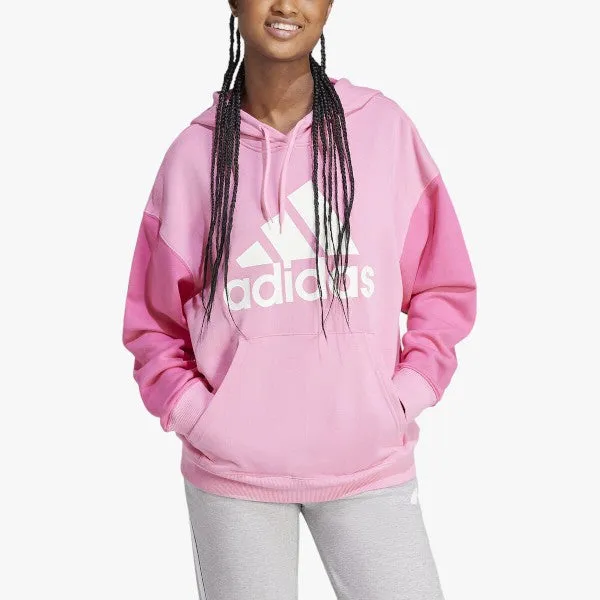 adidas Womens Pullover Hoody Pink