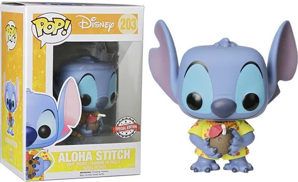 Aloha Stitch (Lilo & Stitch) 203 - Special Edition Exclusive  [Damaged: 7.5/10]