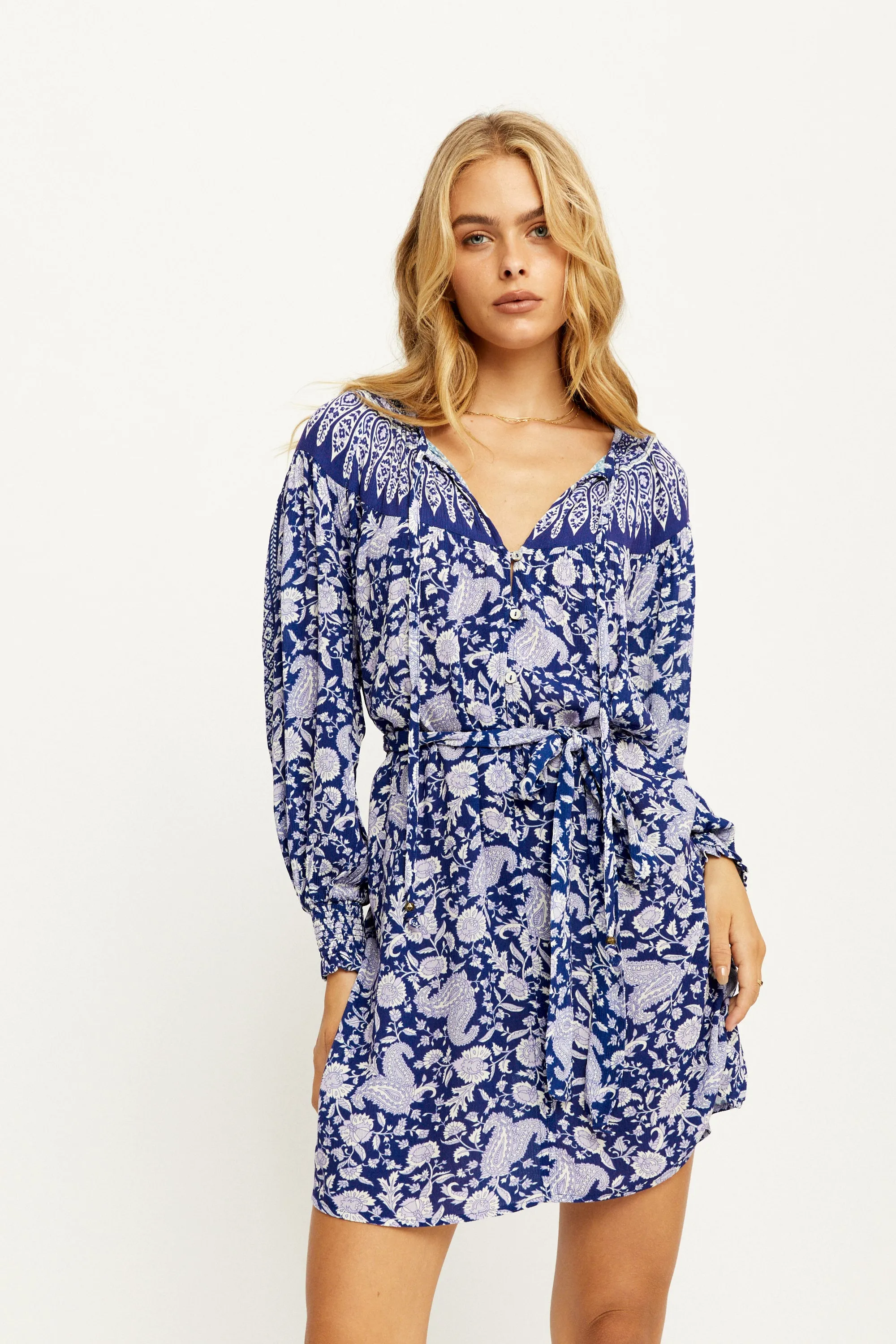 Angelis Tunic - Sapphire