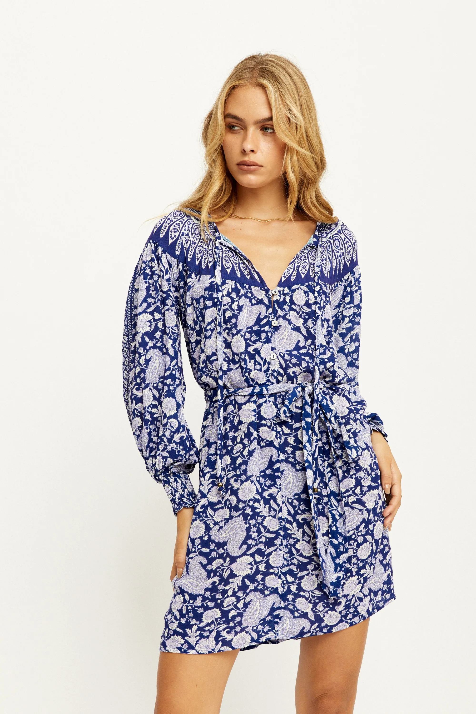 Angelis Tunic - Sapphire