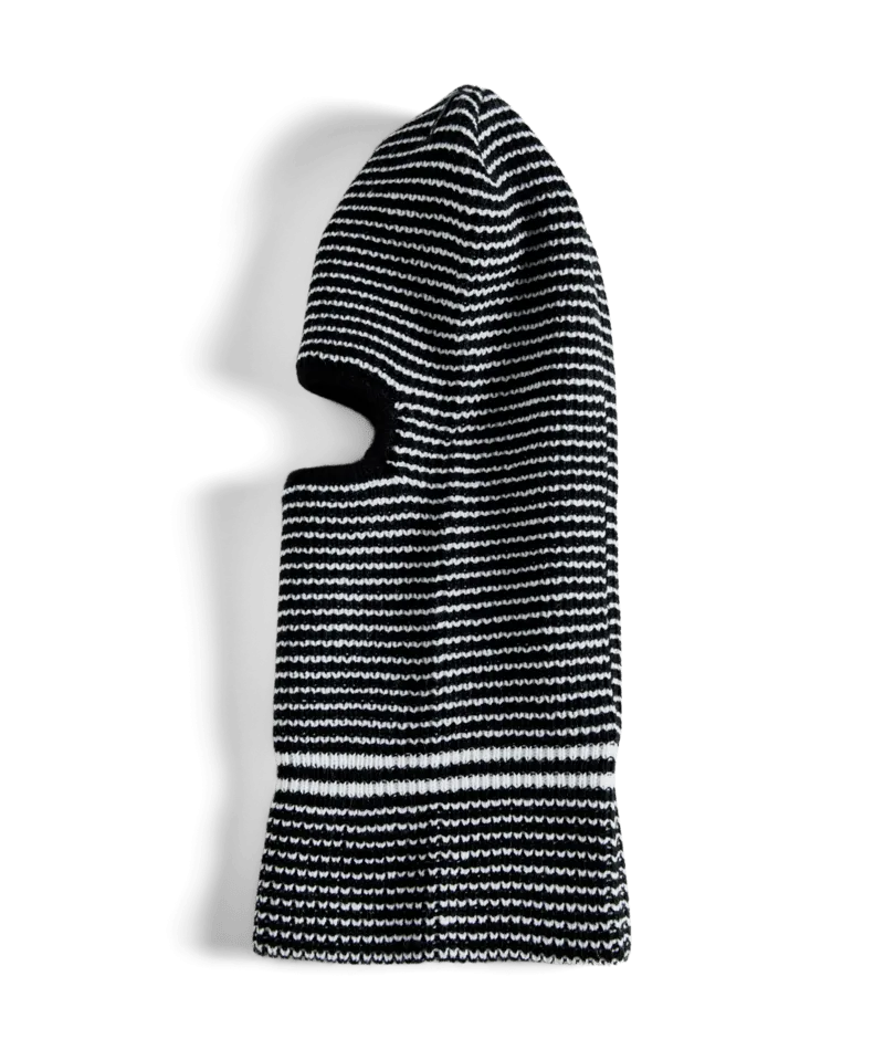 Autumn Headwear Stripe Balaclava