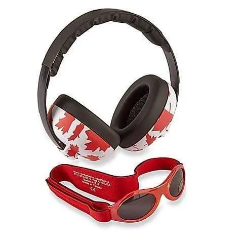 Baby Earmuffs & Sunglasses Combo Set