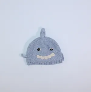 BABY GAP SHARK KNIT HAT 6-12M PRE-LOVED