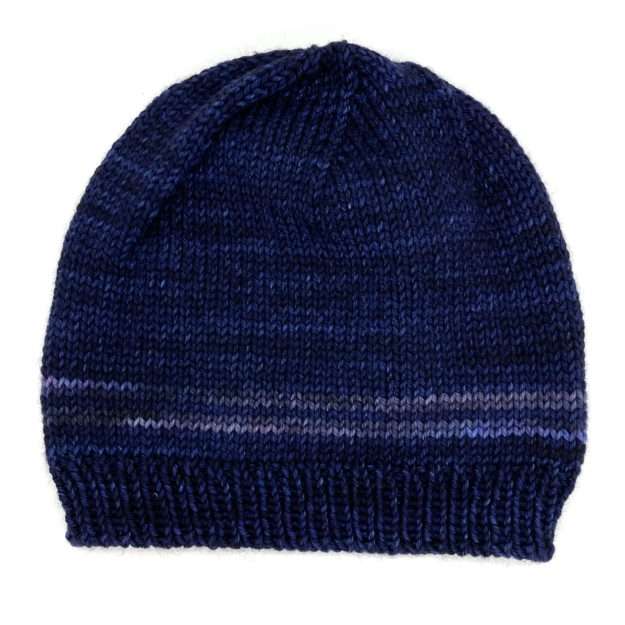 Basic Beanie | 100% Superwash Merino Wool | Matisse Blue