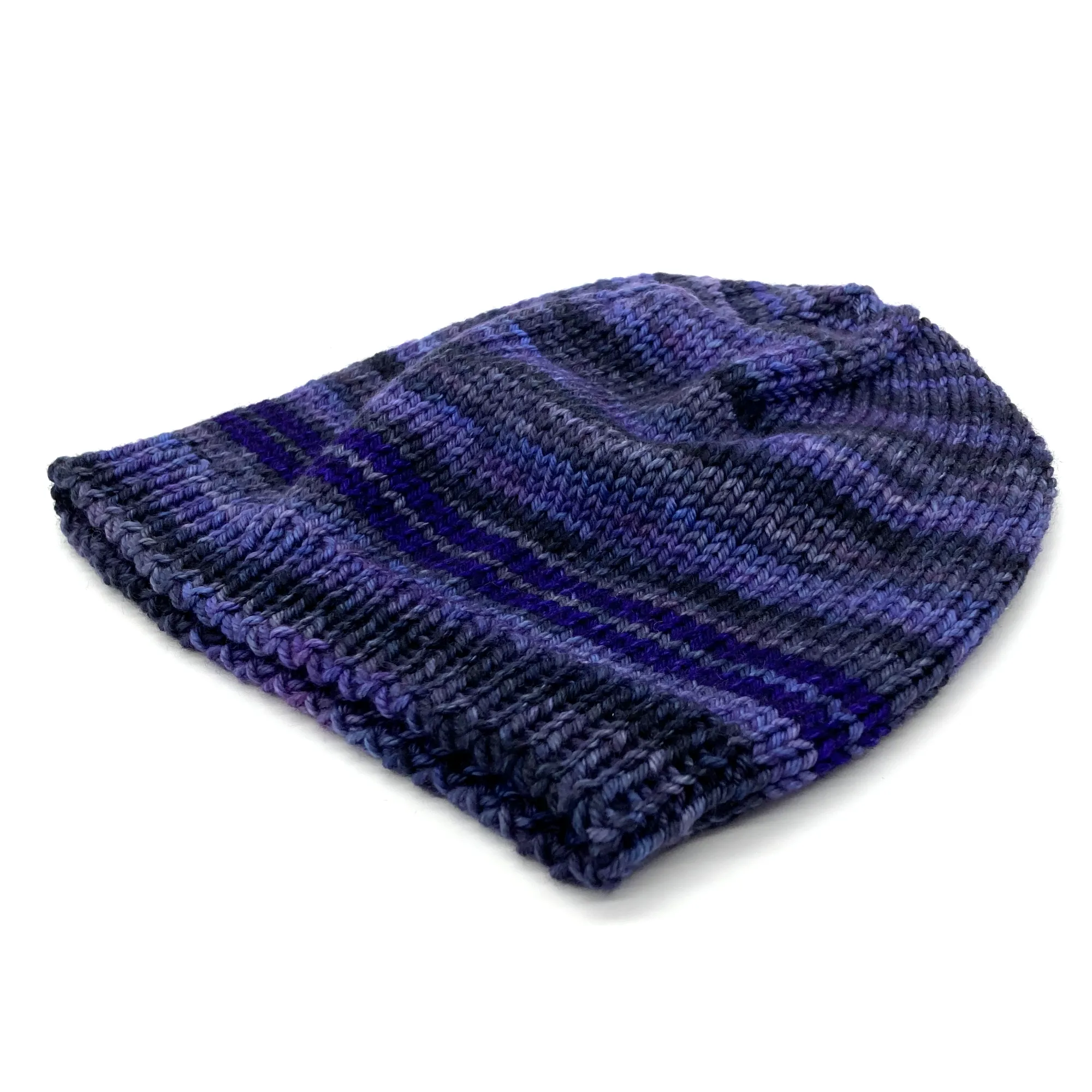 Basic Beanie | 100% Superwash Merino Wool | Matisse Blue