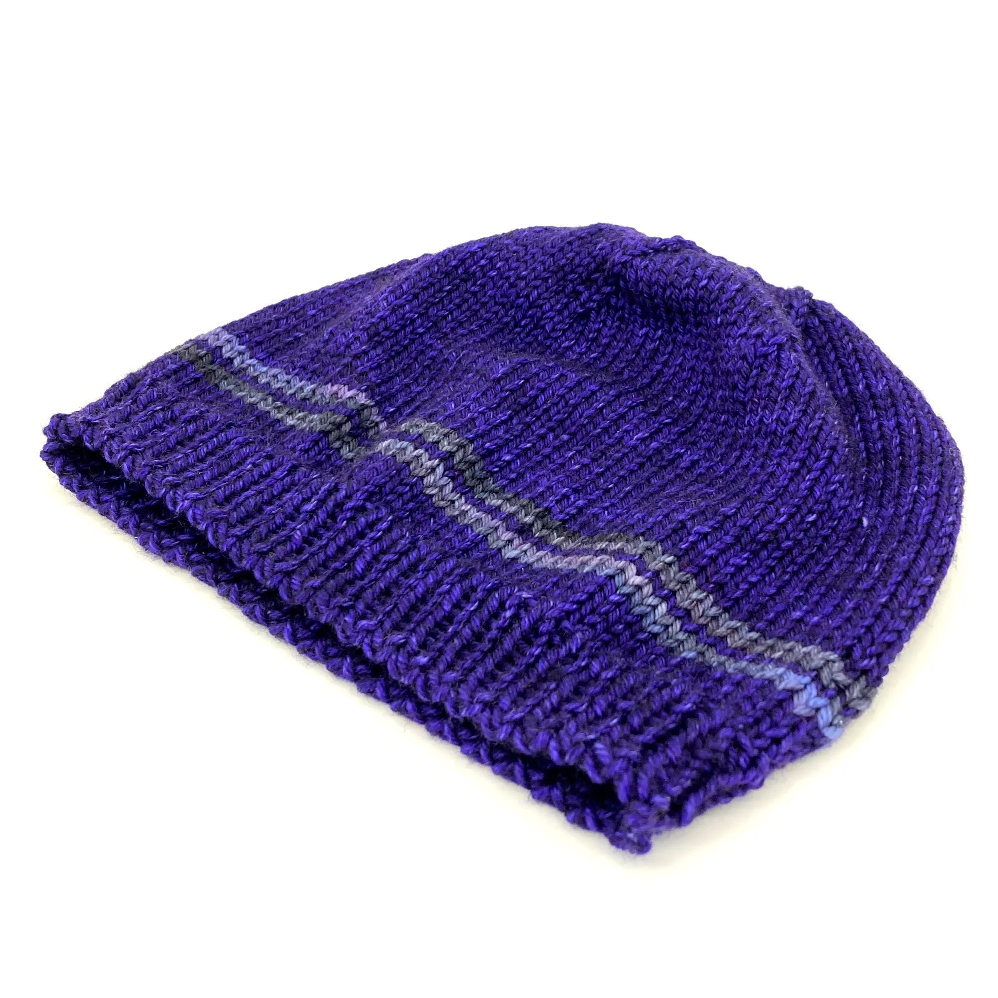 Basic Beanie | 100% Superwash Merino Wool | Matisse Blue