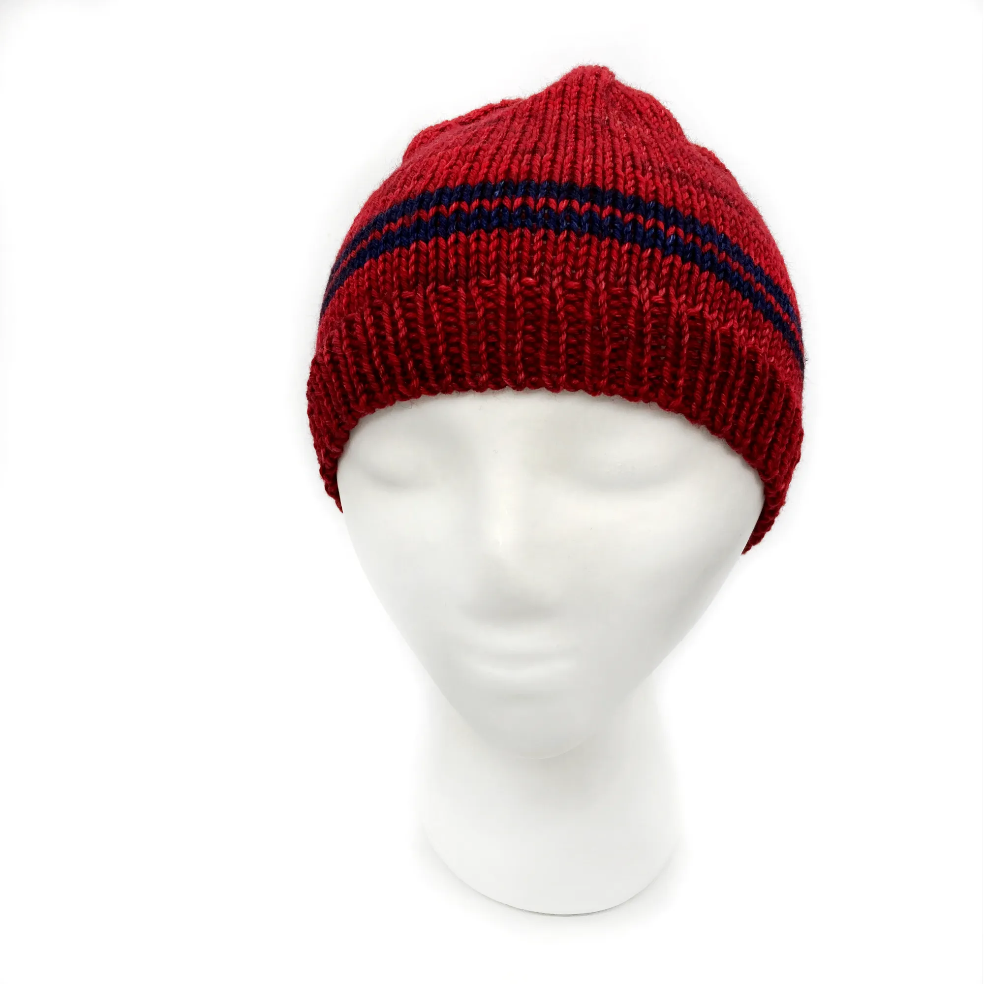 Basic Beanie | 100% Superwash Merino Wool | Matisse Blue