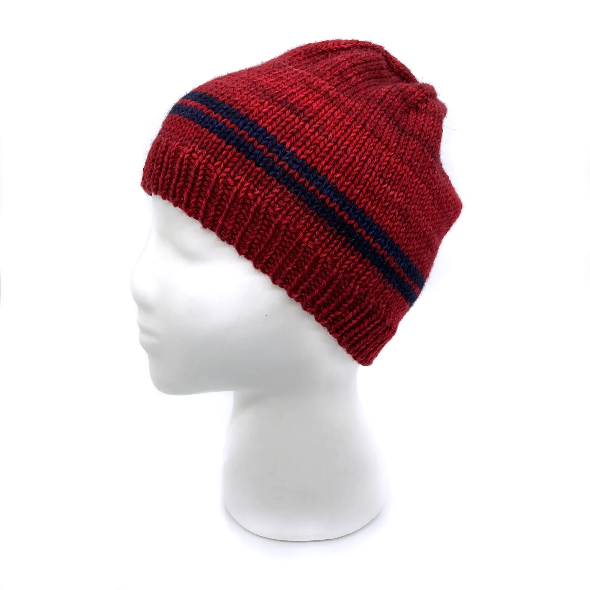 Basic Beanie | 100% Superwash Merino Wool | Matisse Blue