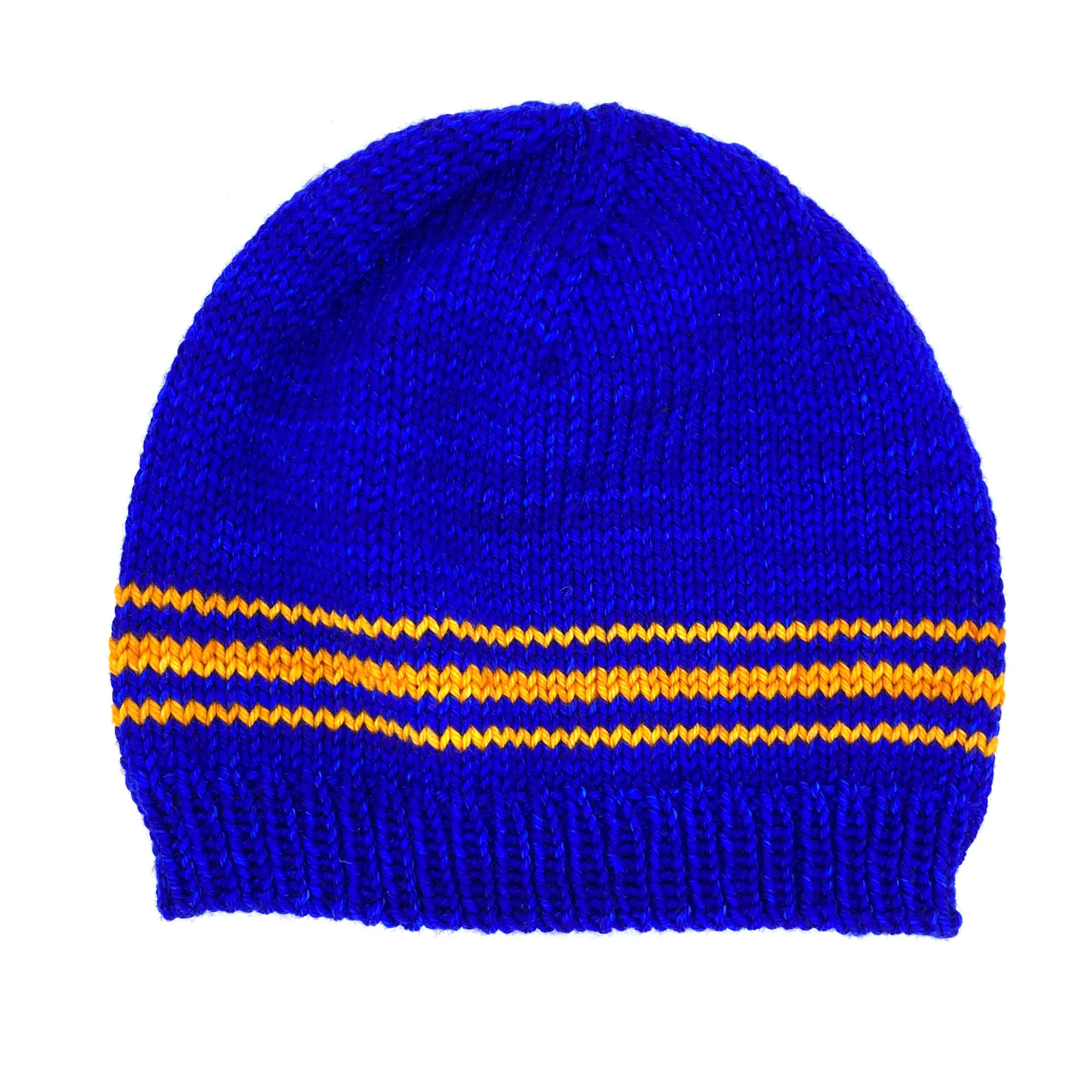 Basic Beanie | 100% Superwash Merino Wool | Matisse Blue