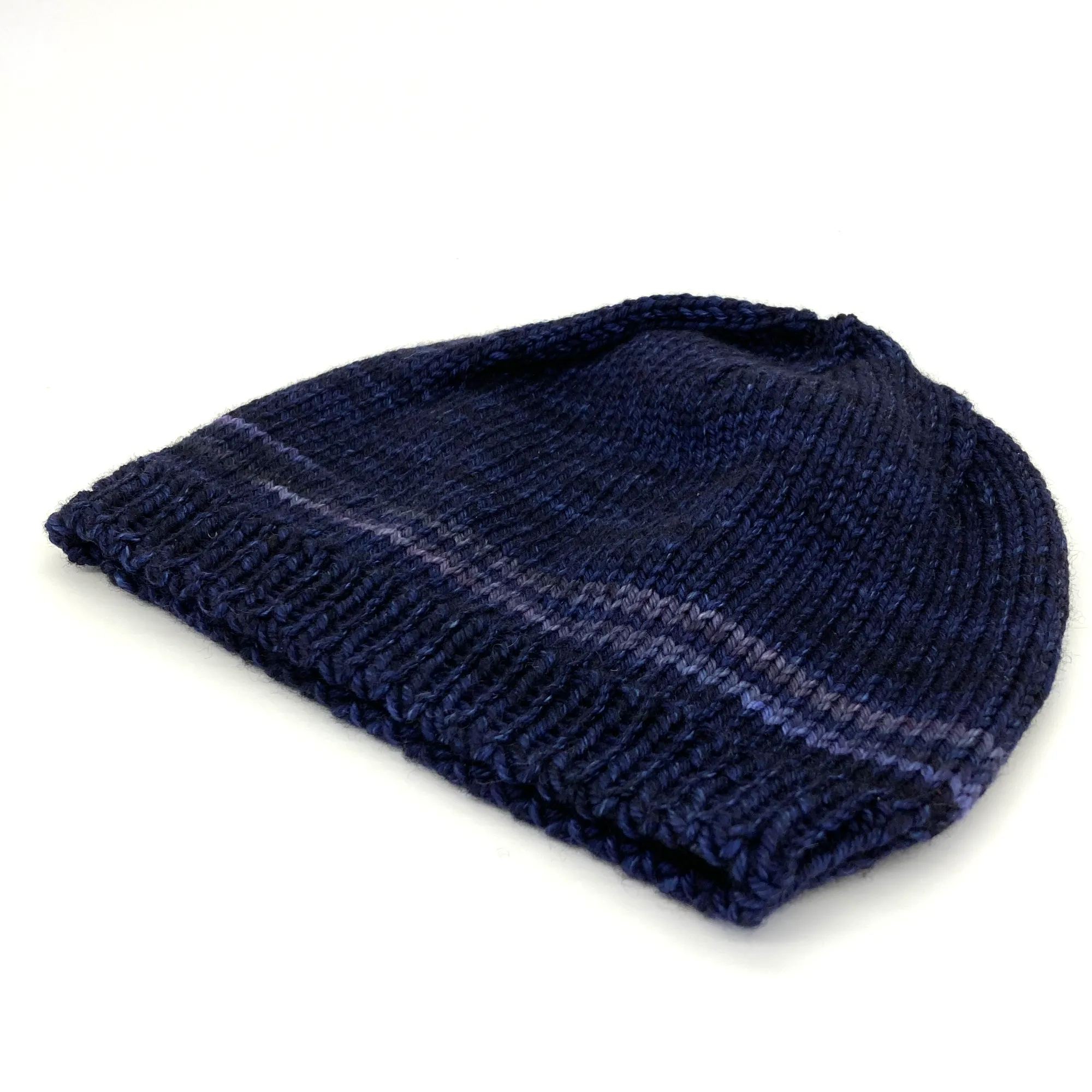 Basic Beanie | 100% Superwash Merino Wool | Matisse Blue