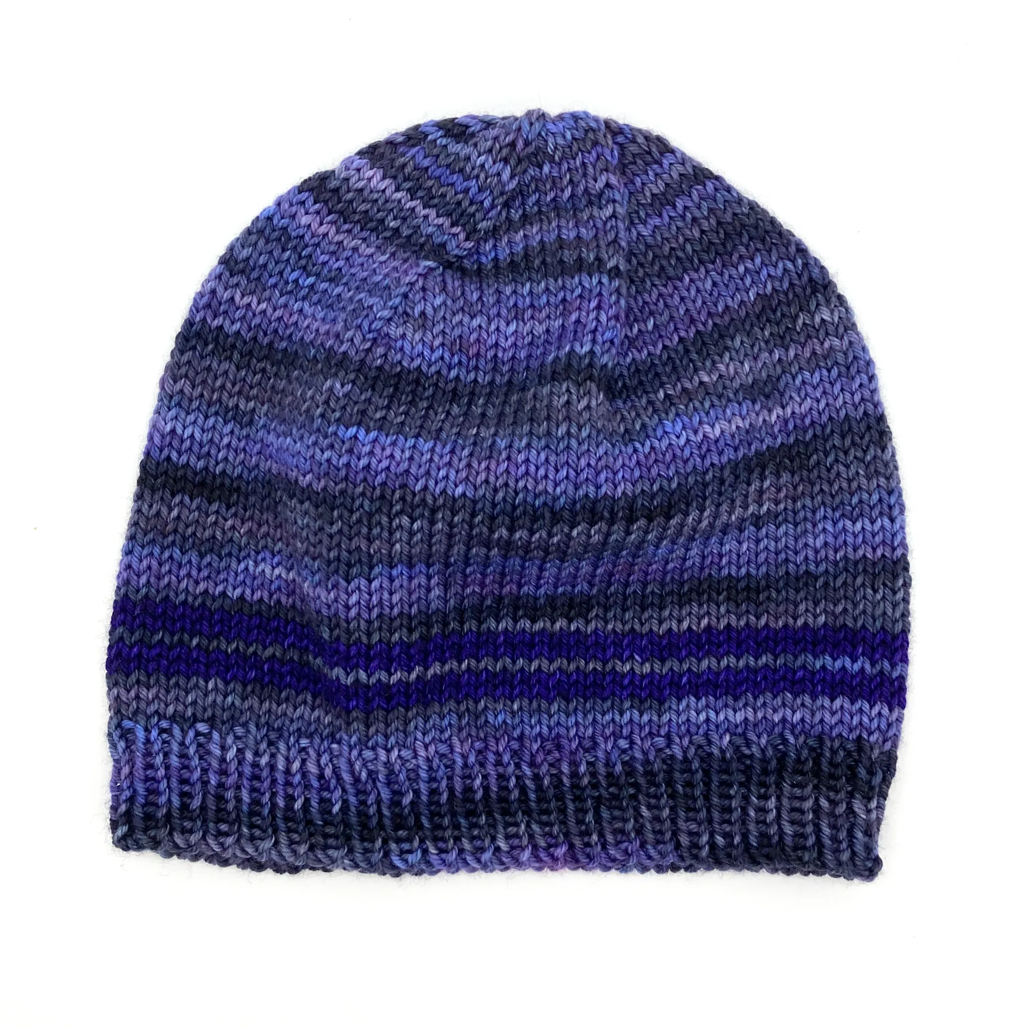 Basic Beanie | 100% Superwash Merino Wool | Matisse Blue