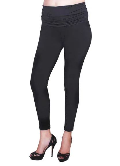 Belly Support Cotton Maternity Leggings