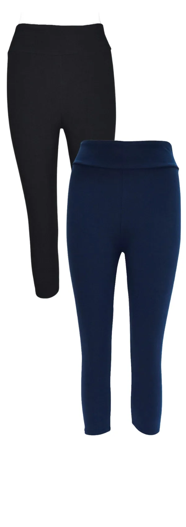 Black & Navy Leggings