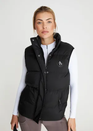 Black Puffer Gilet