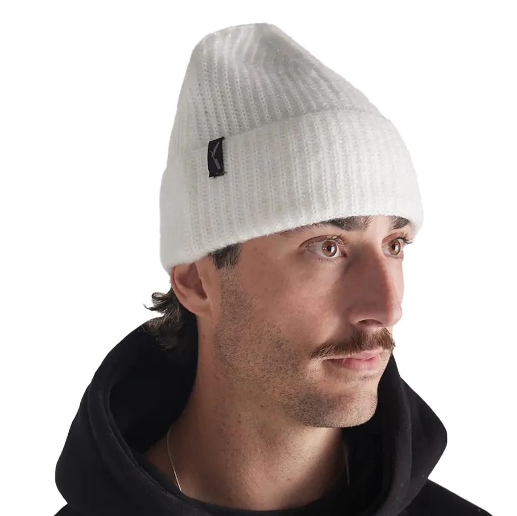 Blak Fluffa Beanie - White