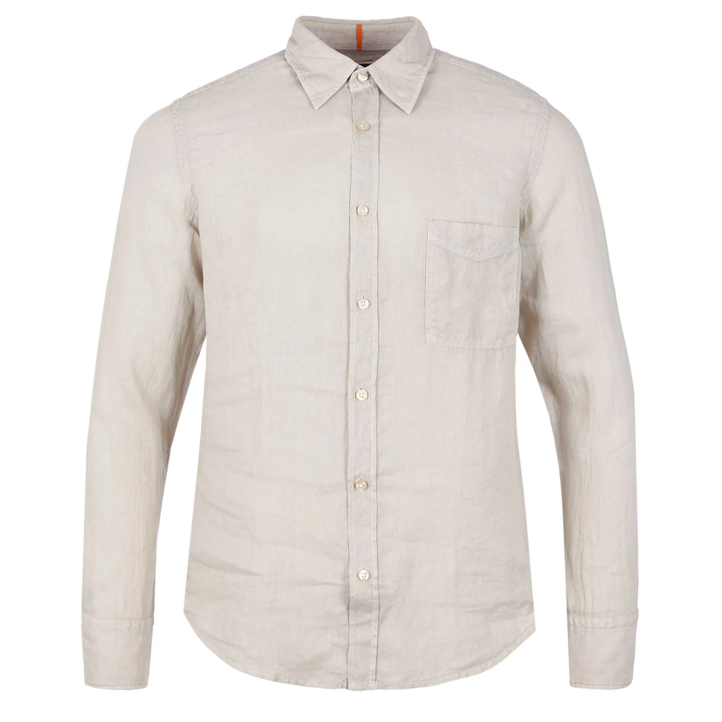 BOSS Relegant 6 Shirt in Light Beige