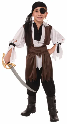 Boys Caribbean Pirate Costume