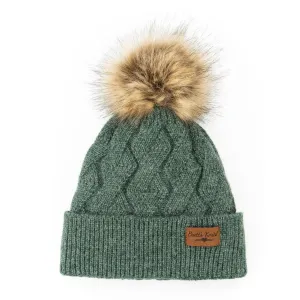 Britts Knits Mainstay Pom Hat - Green