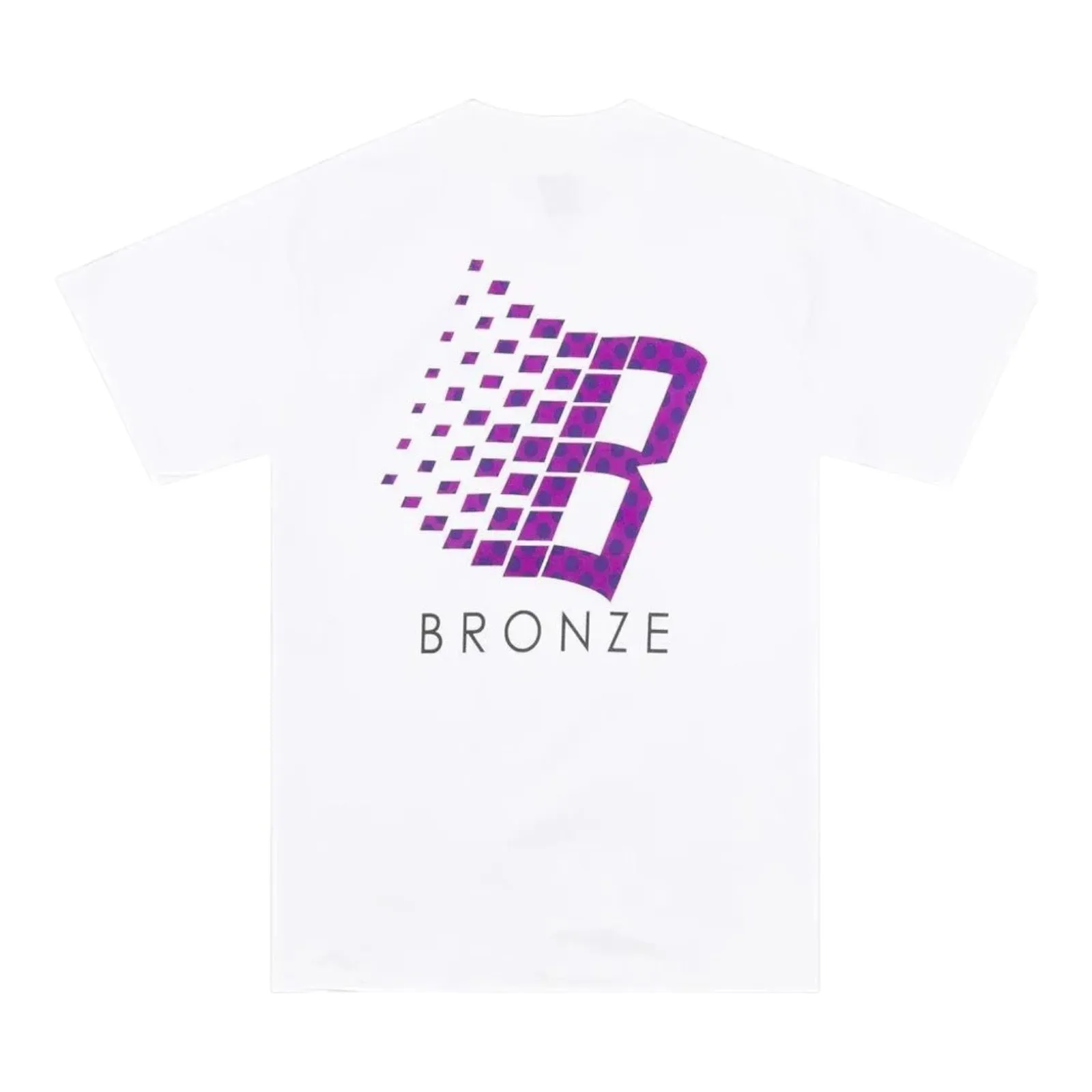 Bronze 56K Polka Dot Logo T-Shirt White