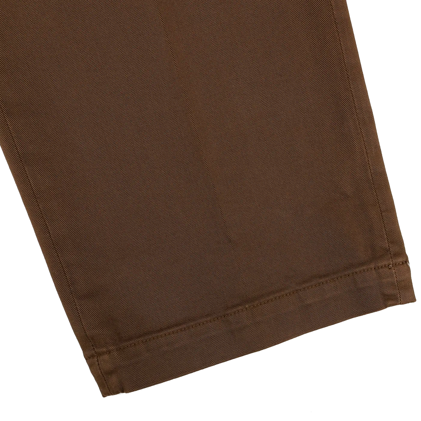 Brown Cotton Stretch Soho Trousers