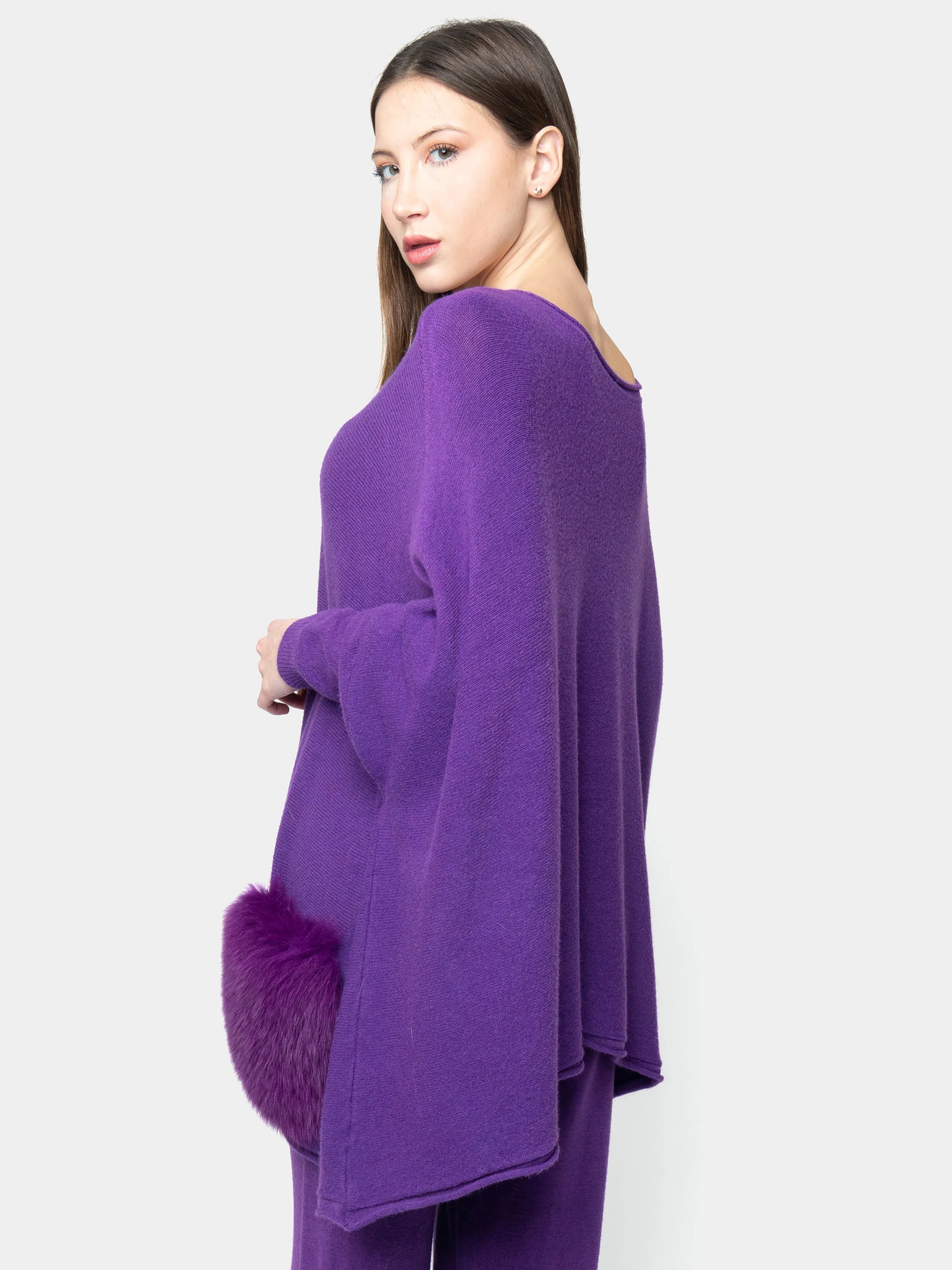 CAPRI - purple  Fox pockets