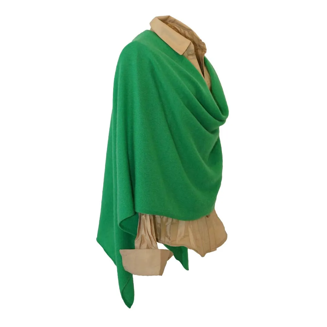 Cashmere Shawl Electric Green