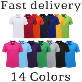 Casual Summer Short Sleeve Polo Shirt | High-Quality Breathable Ribbed Design