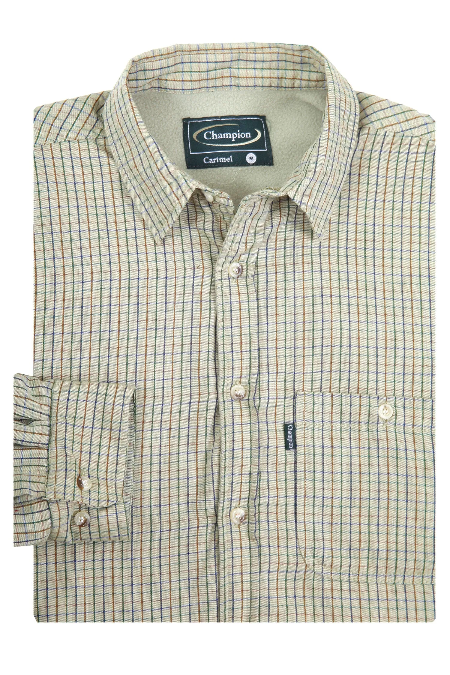 Champion Cartmel Micro Fleece Lined Tattersall Shirt