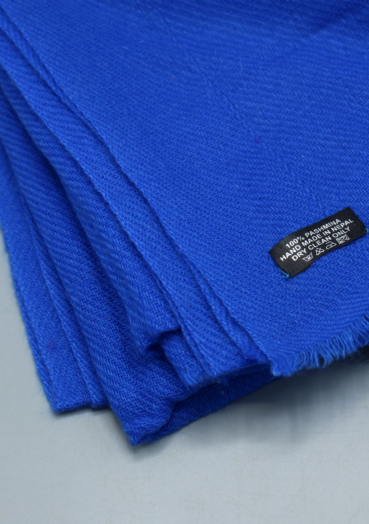 Cobalt Blue Pure Pashmina Shawl