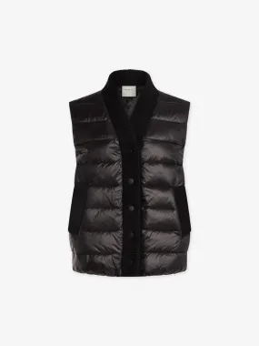 Colwyn Combo Boxy Gilet Black