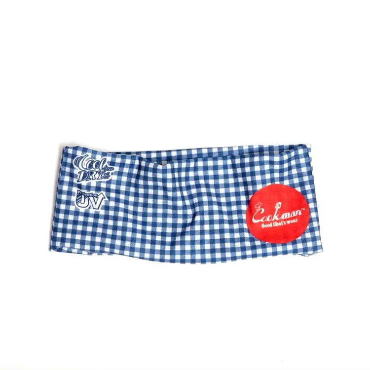 Cookman Chef's Scarf - Gingham : Navy