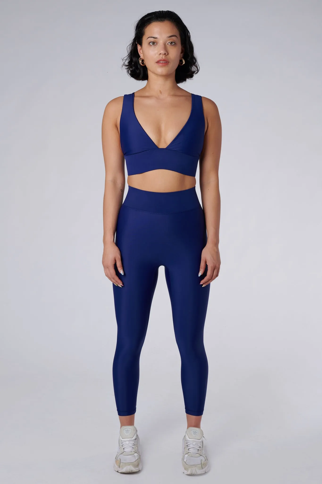 Cora Compression Leggings | Recycled Nylon | Royal