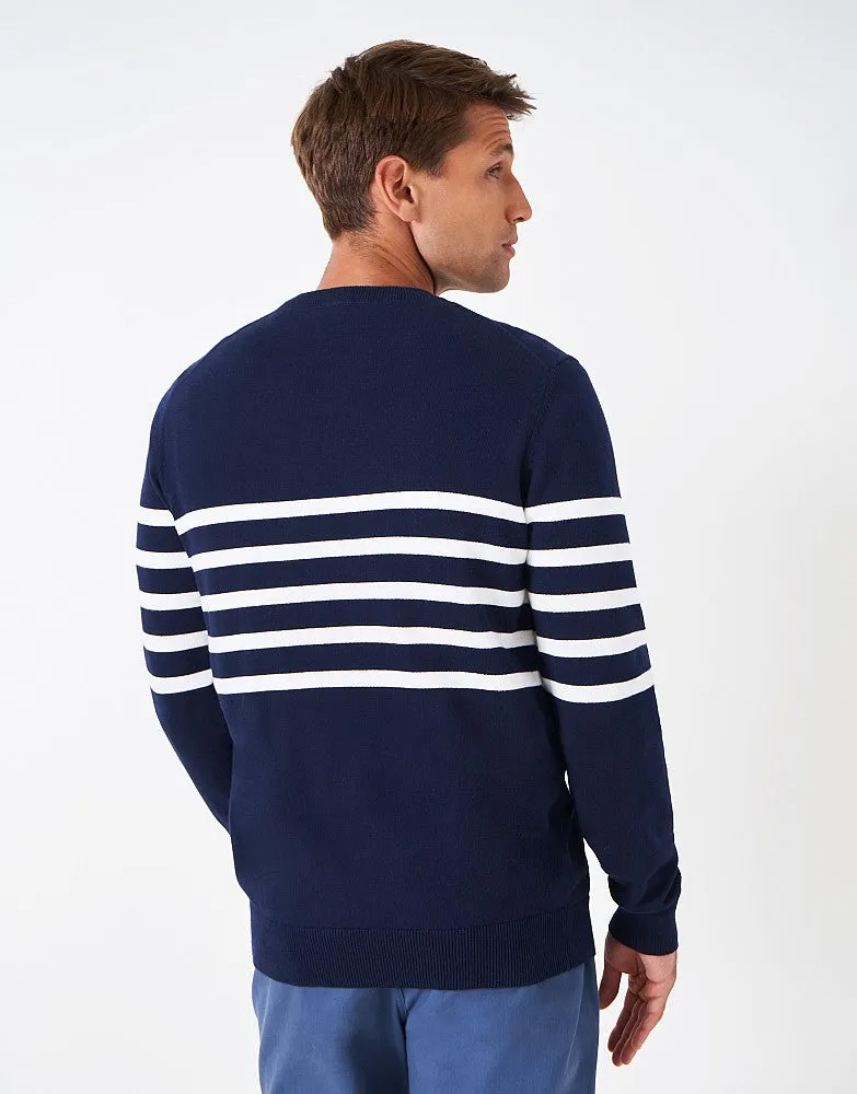 Crew Ross Striped Organic Knit