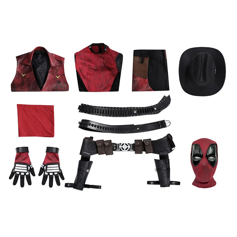 Deadpool 3 Deadpool & Wolverine The Deadpool Kid Cosplay Costume