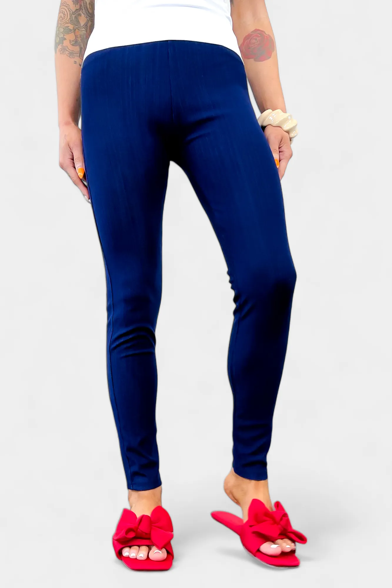 Denim Ankle Leggings