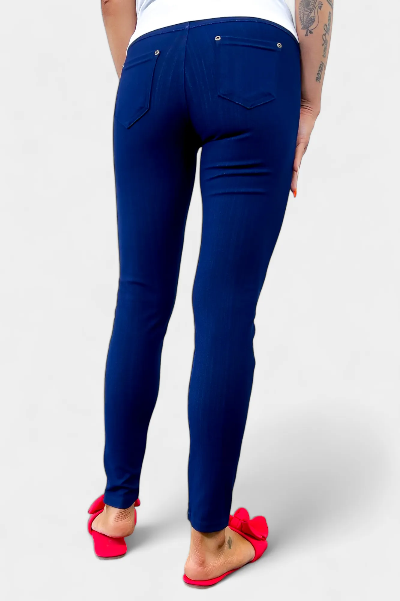 Denim Ankle Leggings