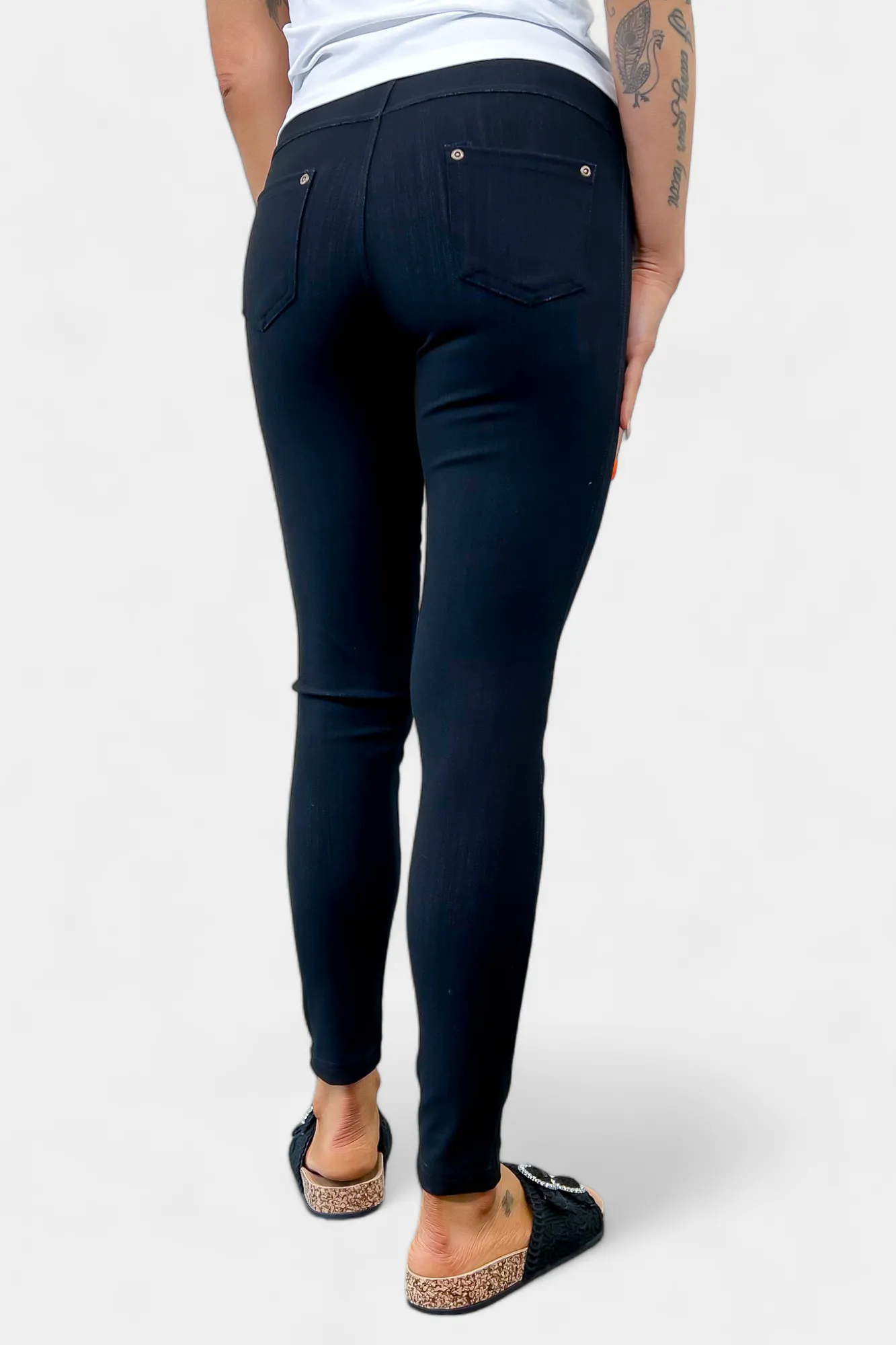 Denim Ankle Leggings