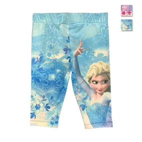 Disney Frozen legging pantalone ufficiale Elsa bambina da 3 a 8 anni 1052