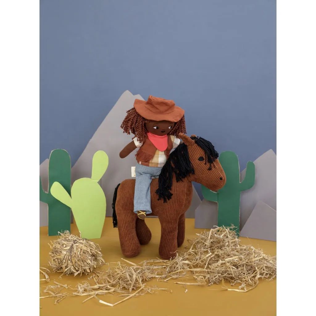 Doll Clothes Set - Cowboy