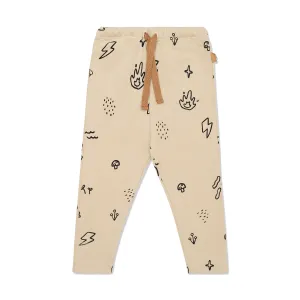 Doodles Print Baby Leggings