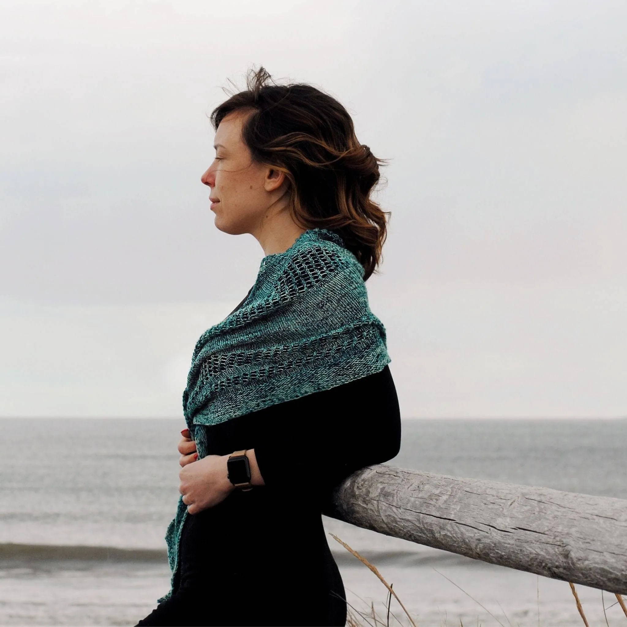 Emerald Bay Shawl Knit Kit