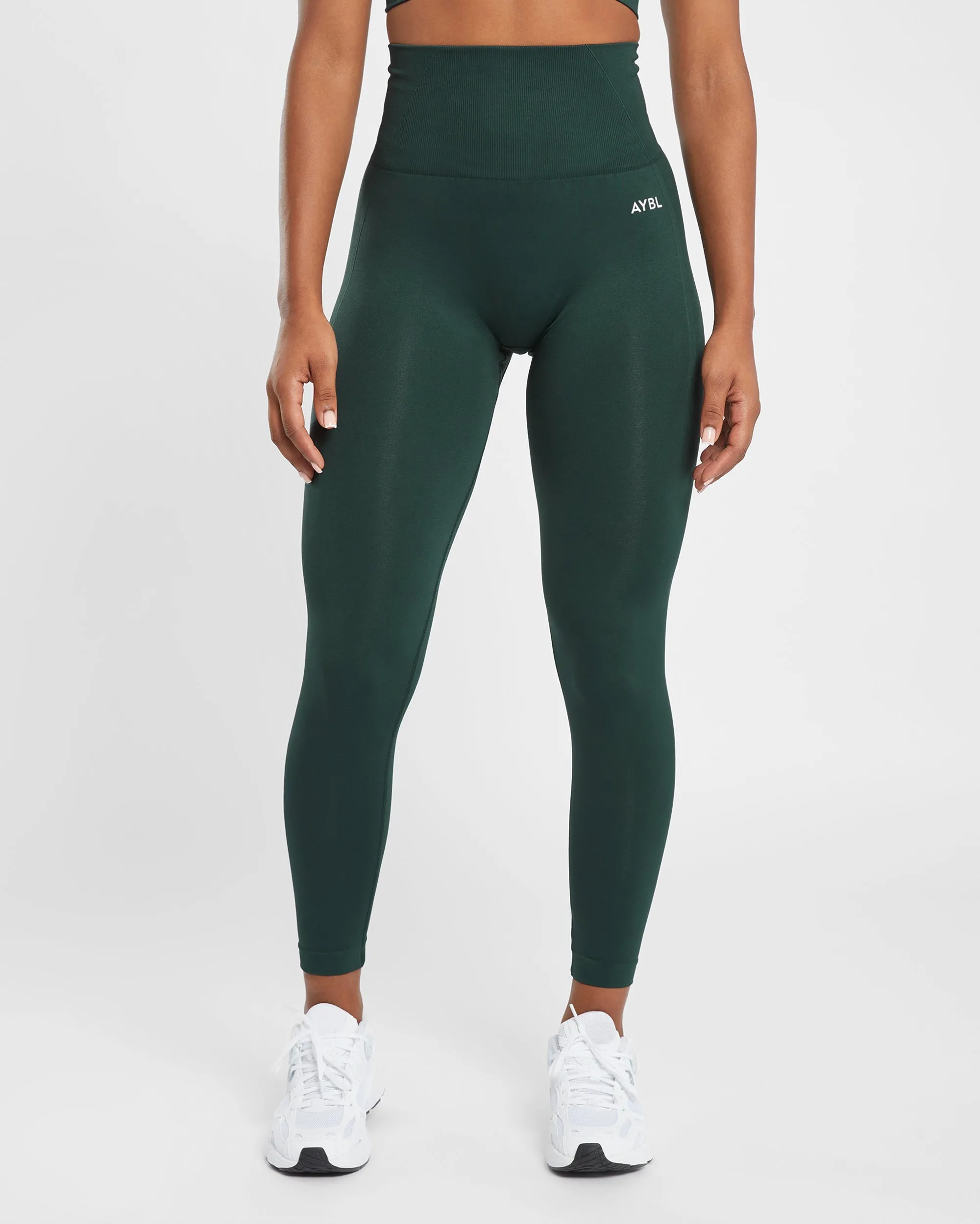 Empower Seamless Leggings - Dark Green