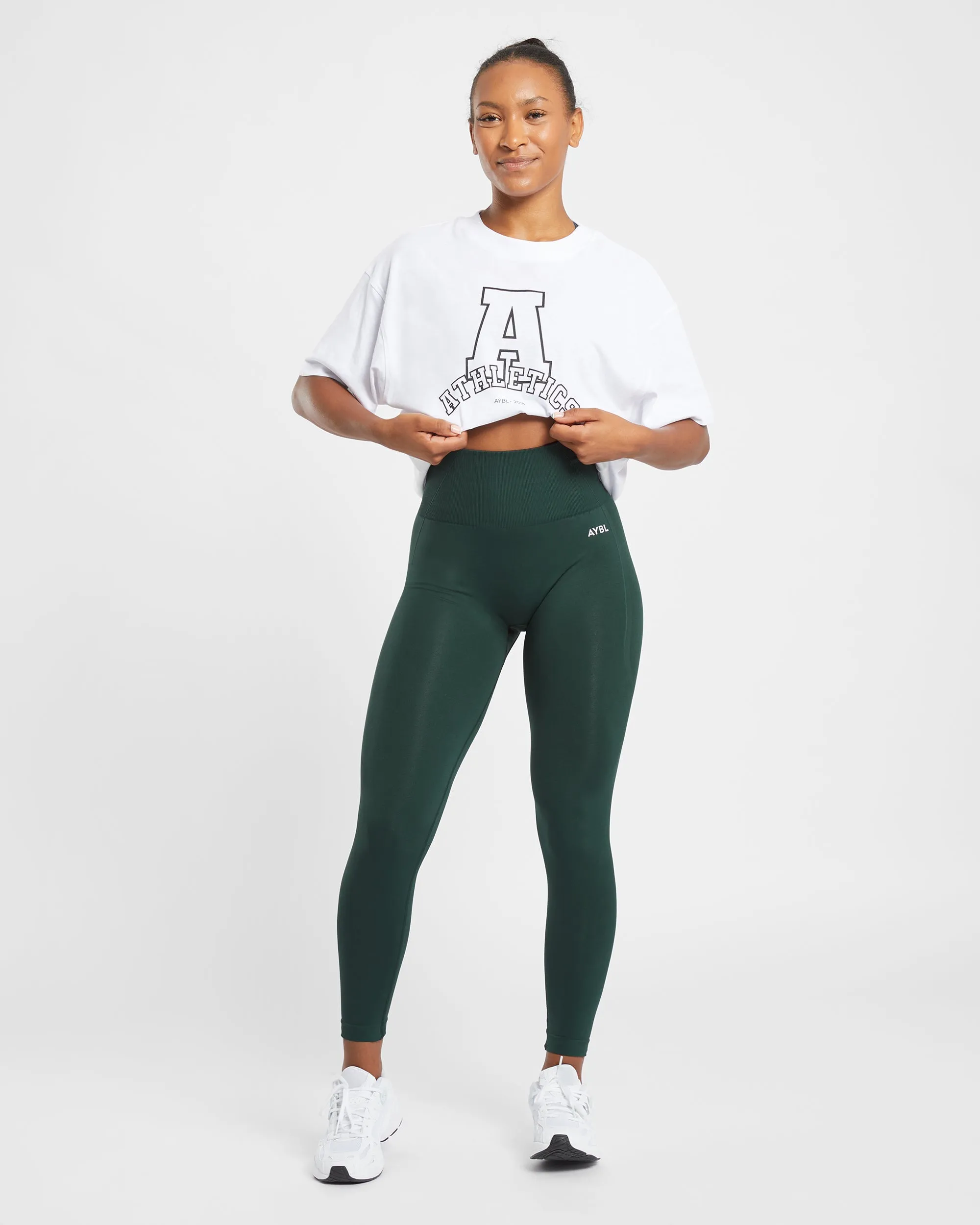 Empower Seamless Leggings - Dark Green