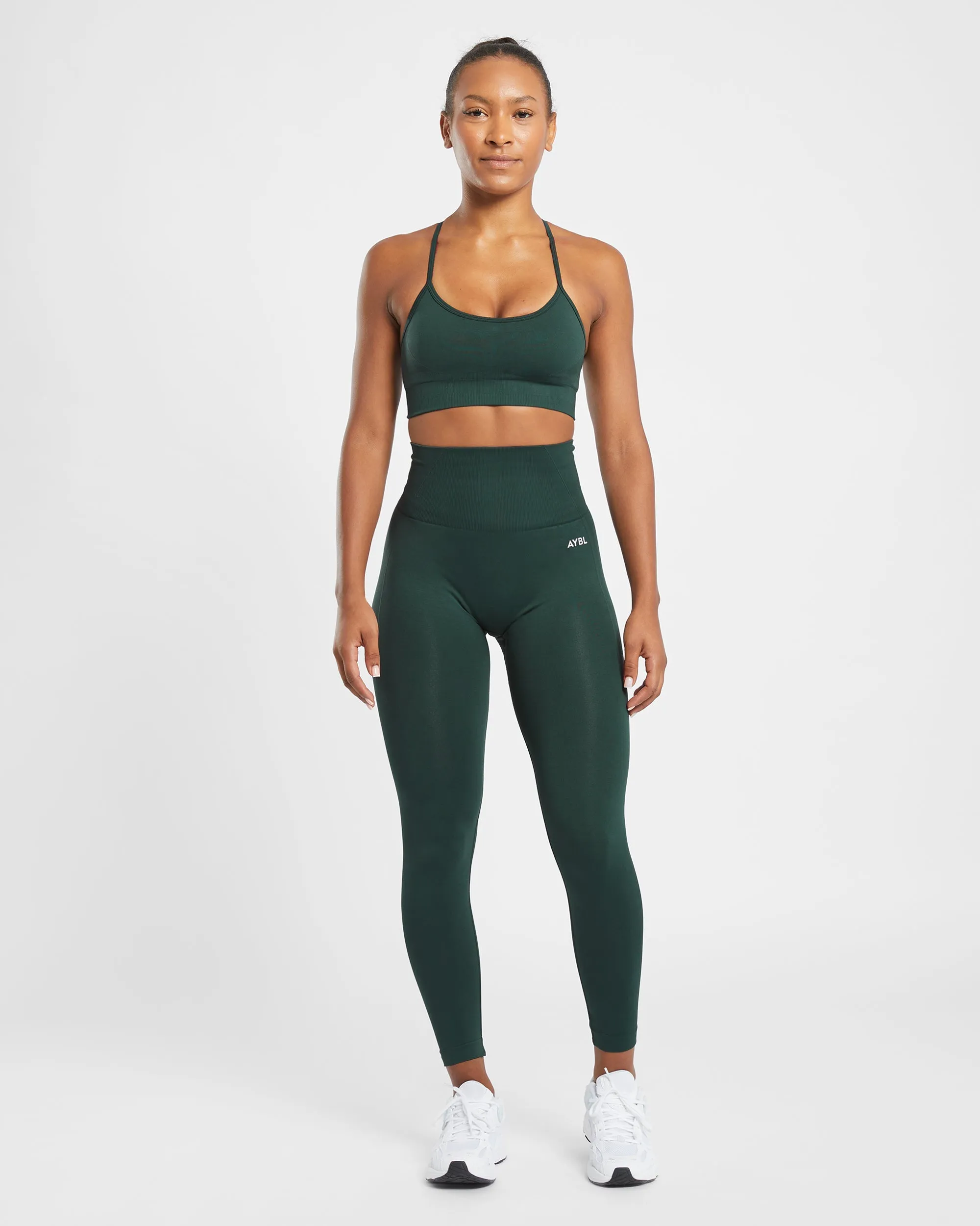 Empower Seamless Leggings - Dark Green