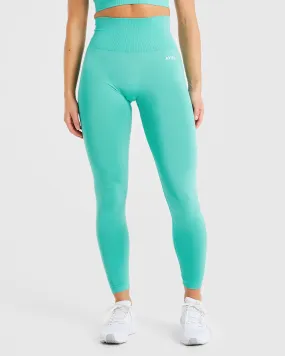 Empower Seamless Leggings - Jade Green