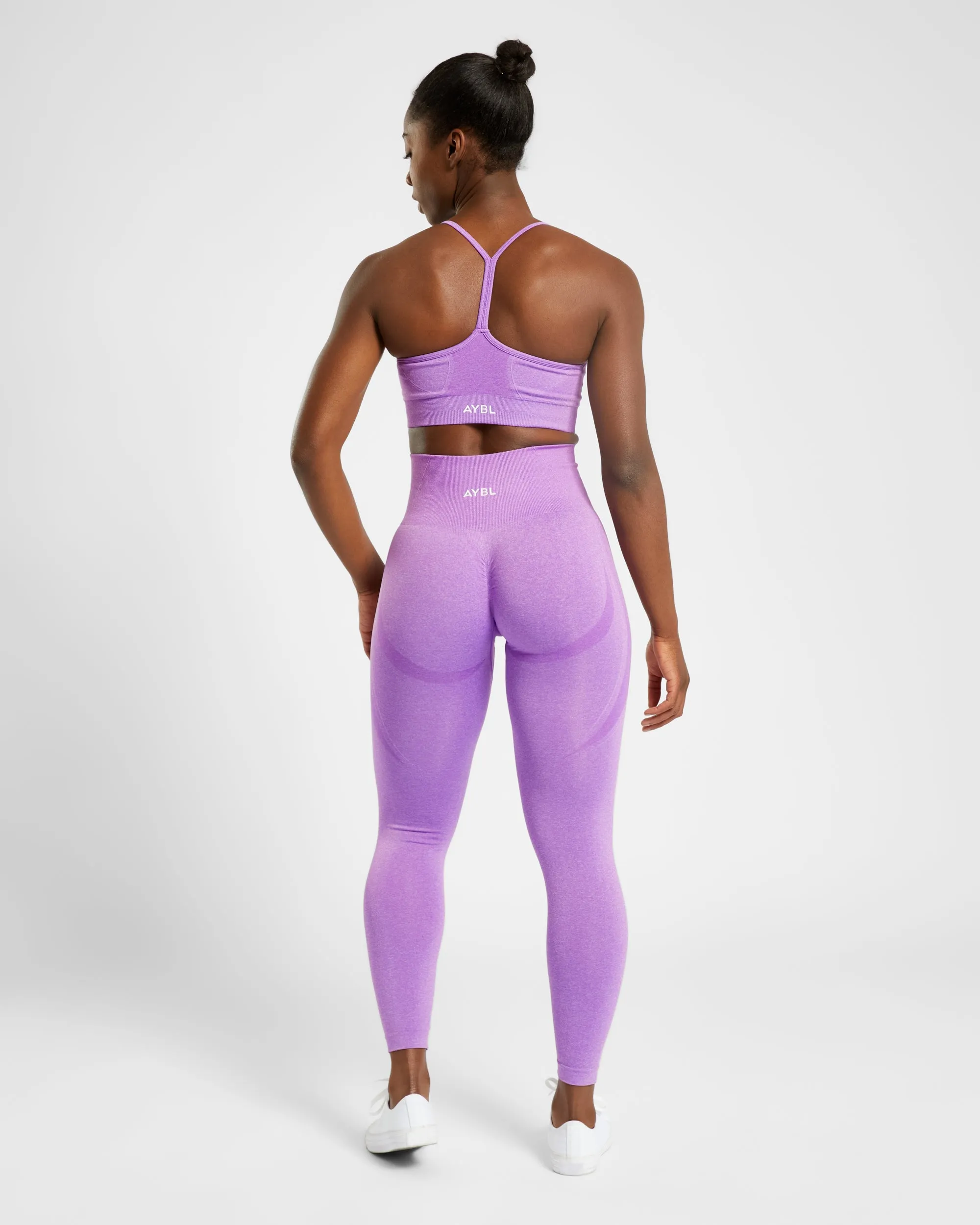 Empower Seamless Leggings - Purple Marl